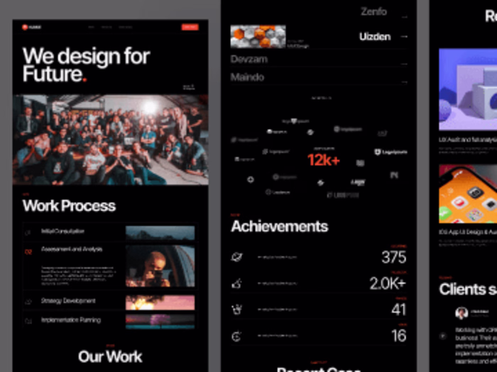 Humix Framer Agency Template