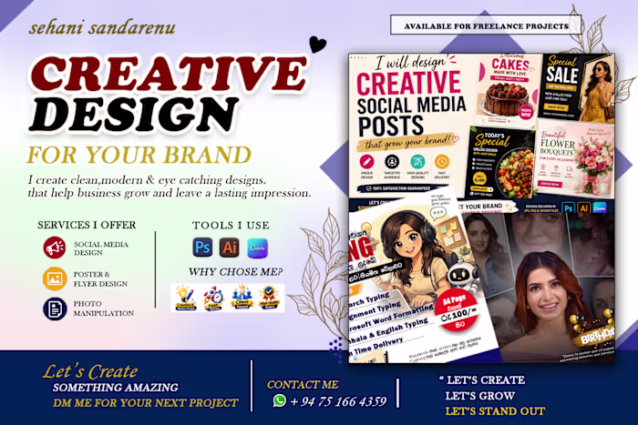SOCIAL MEDIA POSTERS