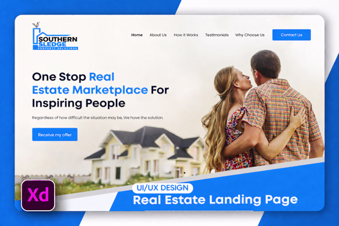I designed a modern and