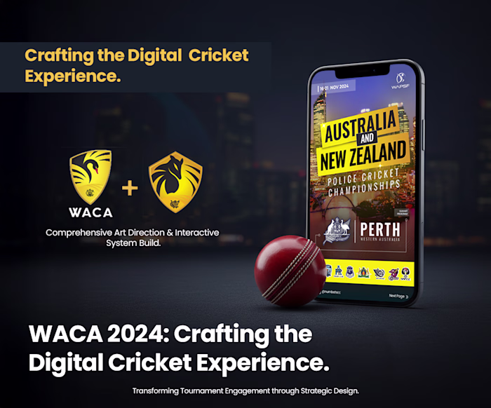 WACA — Interactive & Print Tournament Guide, Built in a Week