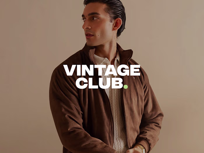 Vintage Club E-commerce Website
