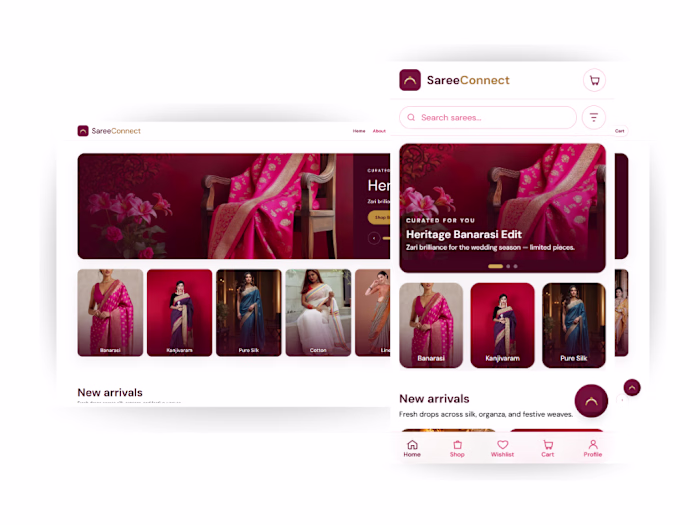 SareeConnect - AI Powered Commerce