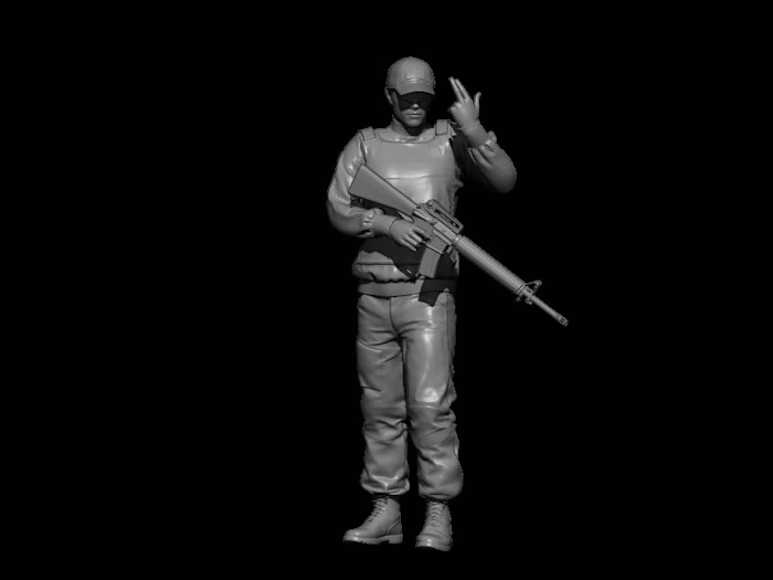 3d character model