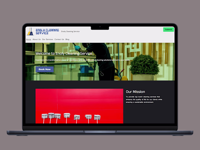 Enoly Cleaning Service Website