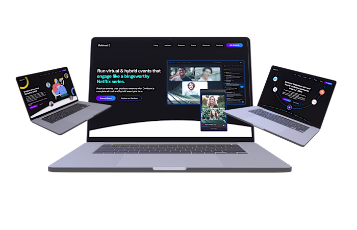Goldcast Website re-design