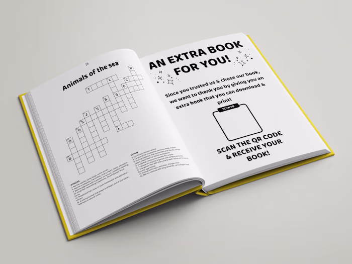 Crossword Puzzle Book Layout!
