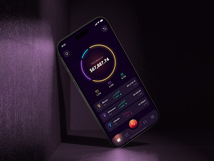 Cryptocurrency Wallet App
