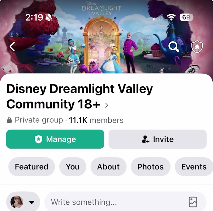 Founded and manage Disney Dreamlight