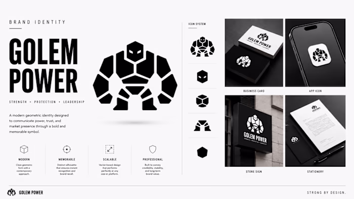 GOLEM POWER — Geometric Gorilla