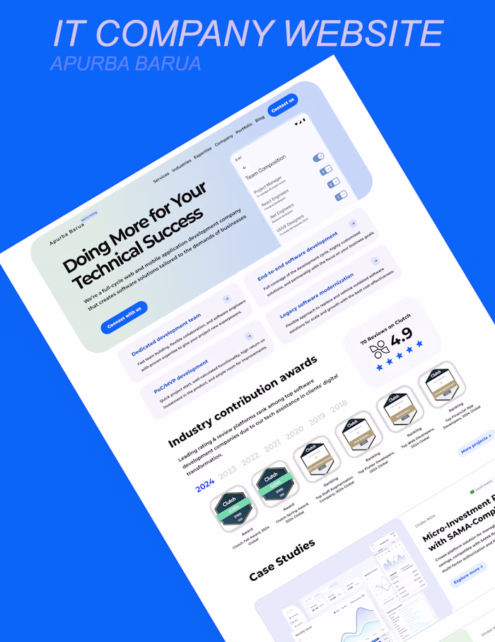 IT Company Website