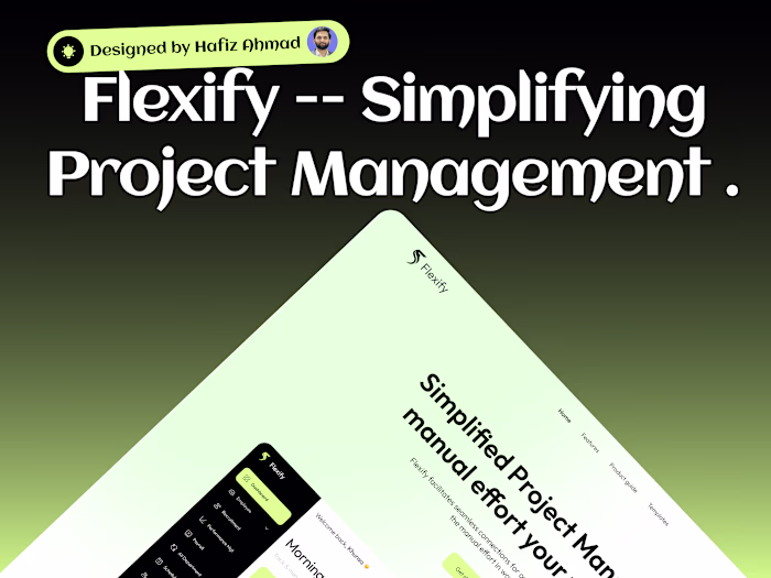 Flexify Website and Web Dashboard Design