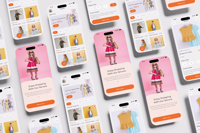 E-commerce App UI Design