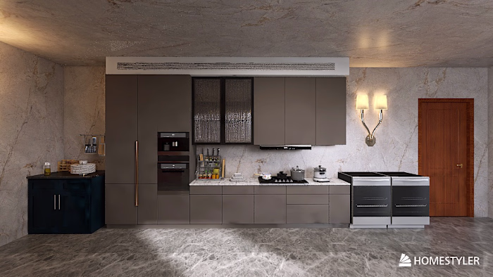 A modern kitchen that perfectly
