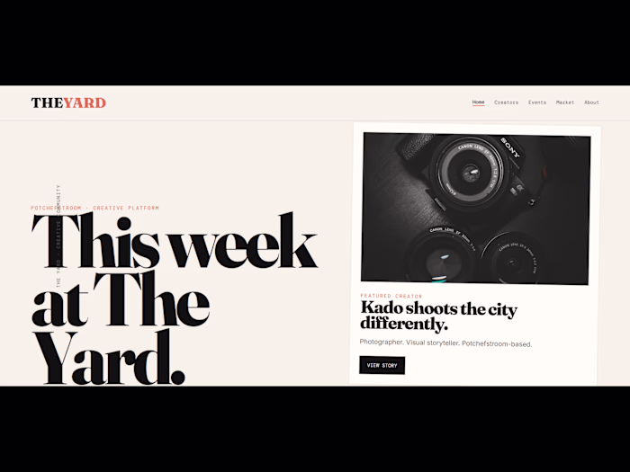  The Yard — Community
