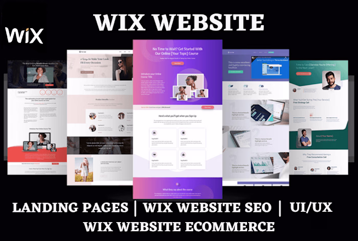 Wix website