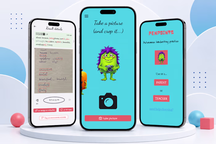Penpoints: AI-Powered Handwriting & Spelling Coach