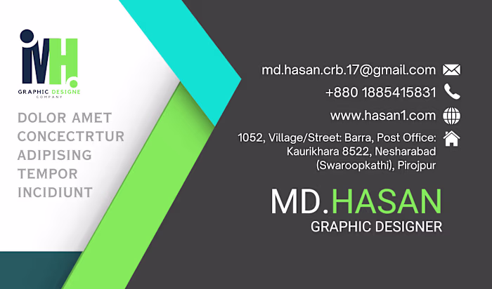 Professional Business Card Design