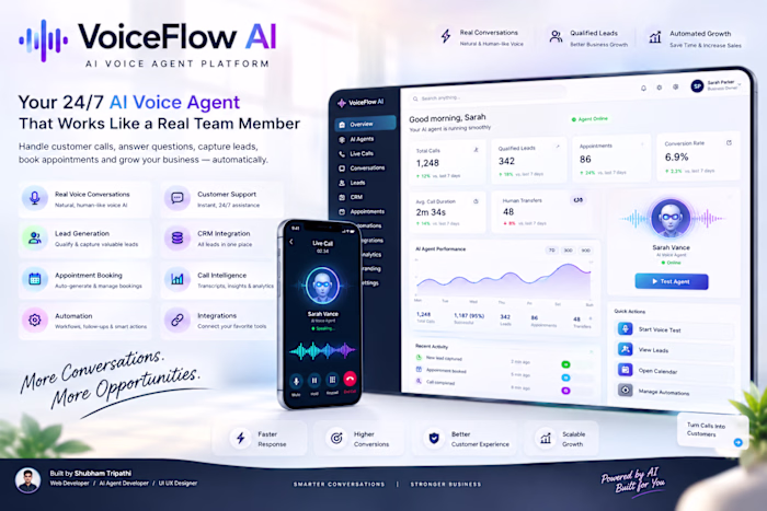 Intelligent AI Voice Agent for