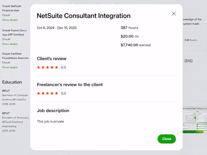 NetSuite Implementation, Data Migration &