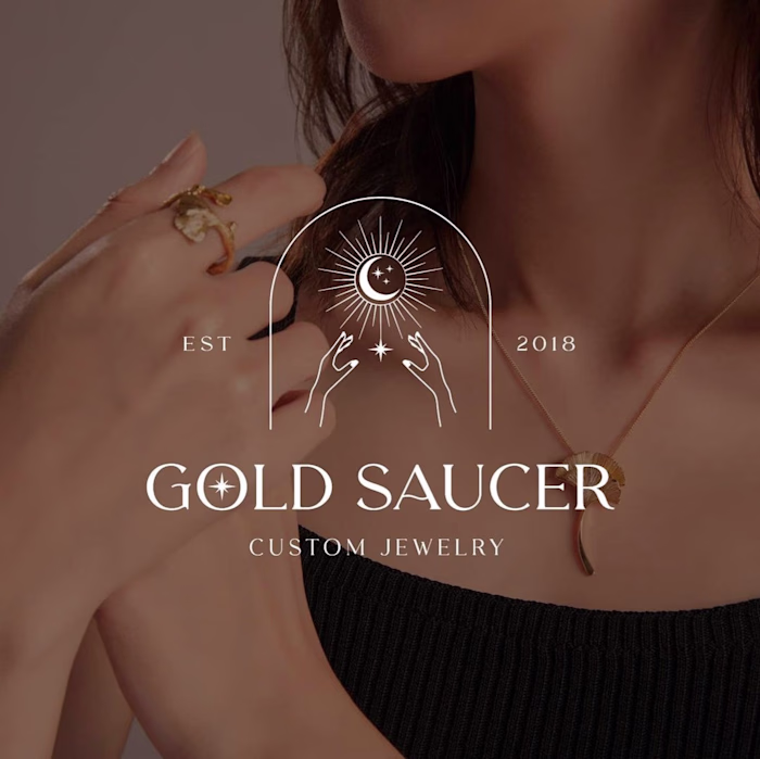 Jewelry Branding - Gold Saucer