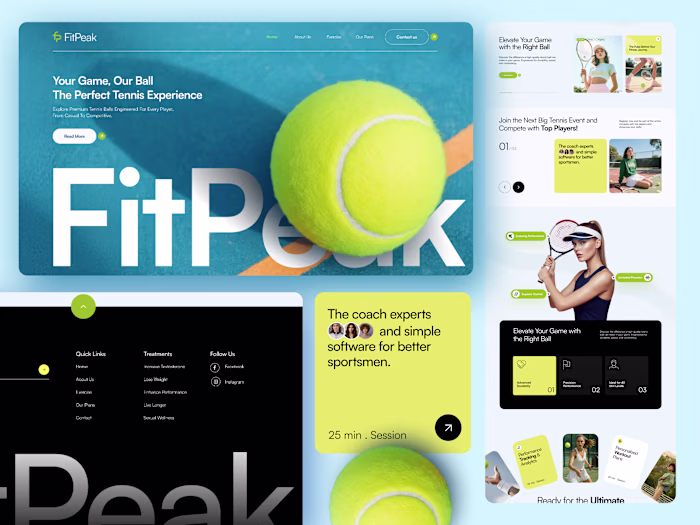 Landing Page Design | Figma UI/UX | Mobile Responsive