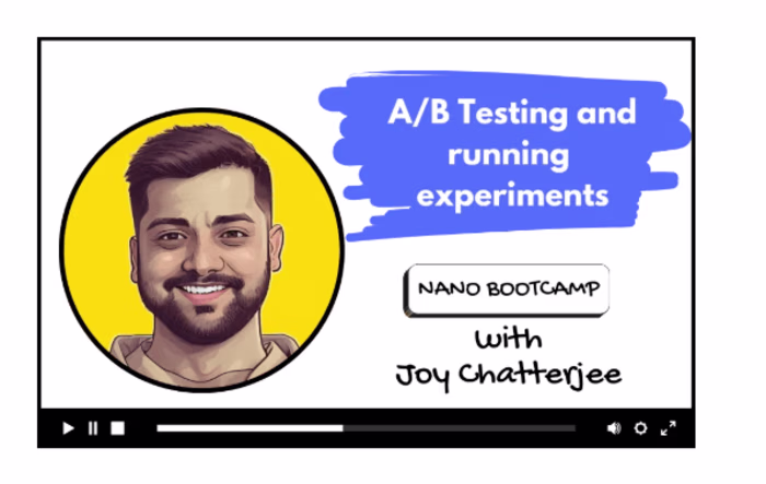 A/B Testing Nano Bootcamp