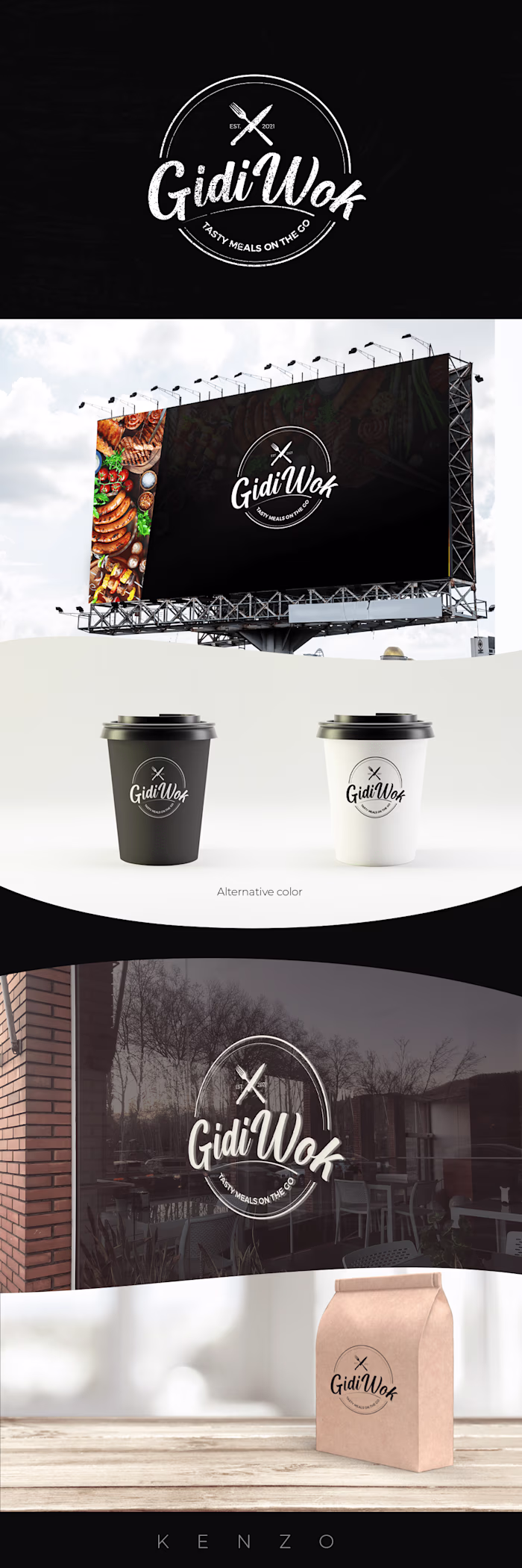 Brand Identity For GidiWok