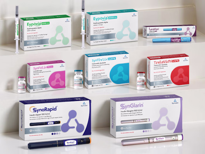Synvion Biopharmaceutical Products Packaging Design