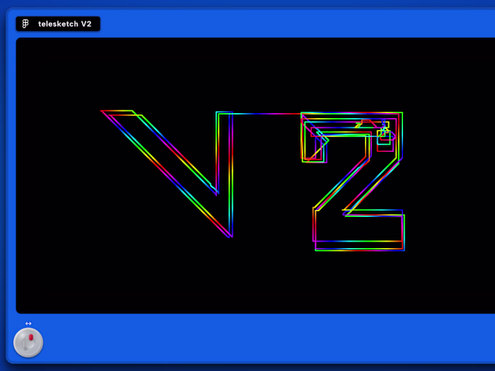 After the success of the original Telesketch, now available ...