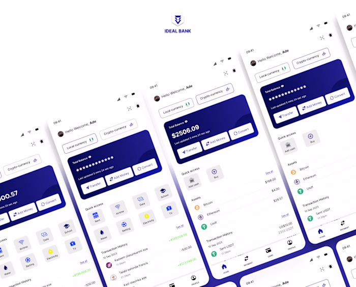 Designing Ideal Bank: Enhancing Online Banking User Experience
