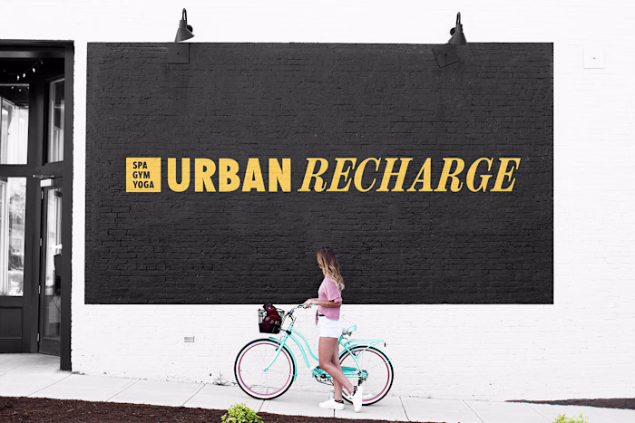 Branding For City Gym, Spa and Yoga Studio
