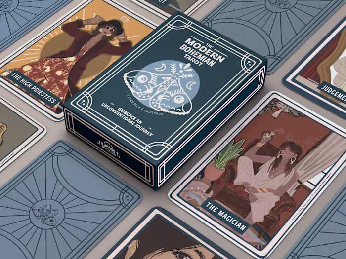 Modern Boho Tarot| Illustration