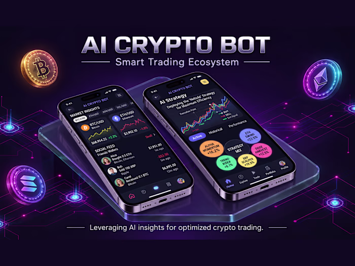 AI Crypto Bot — Crypto Trading App Design & Development