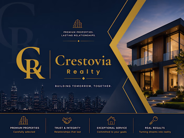 A premium brand identity created