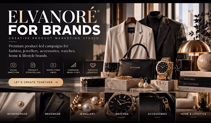 ELVANORE FOR BRANDS — Creative