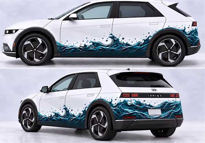 Hyundai Ioniq 5 Wave Vehicle