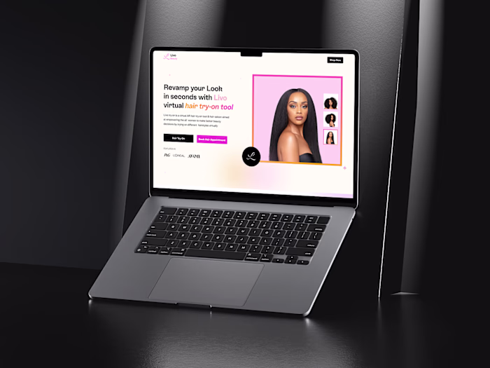 Beauty Landing Page 