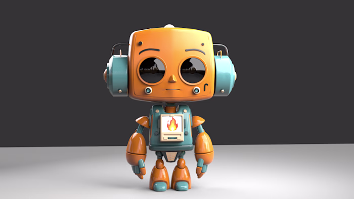 Cute Robot Character & Animation