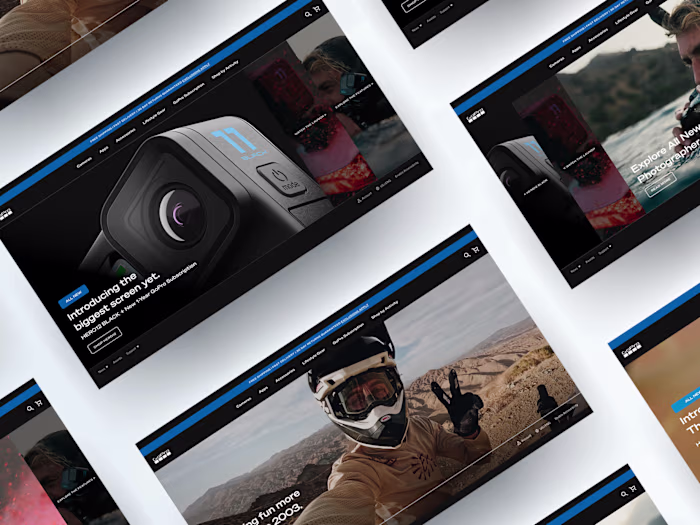 UI Design for GoPro