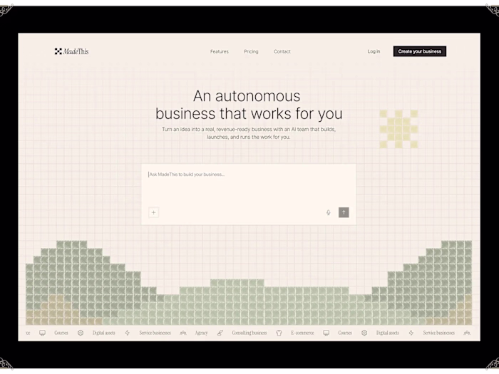 MadeThis - Branding, Landing Page, Merch