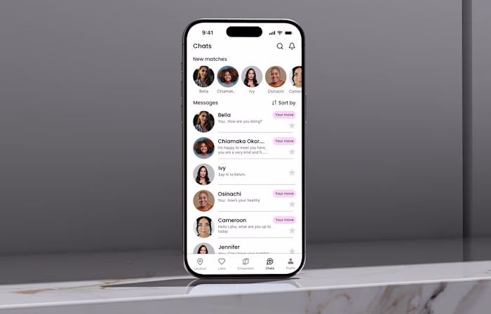 Groupping Dating App Design