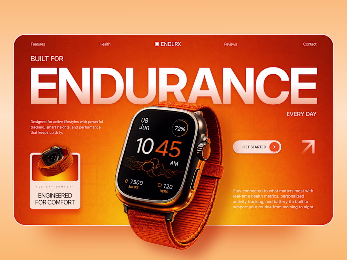 ENDURX — Smartwatch & Fitness
