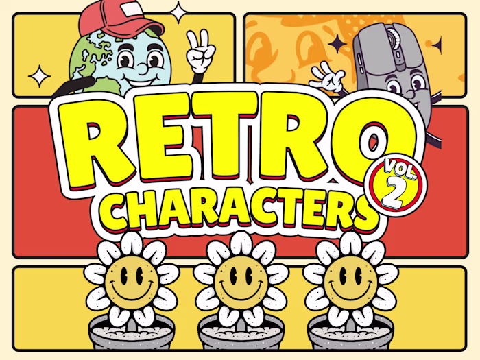 Retro Characters Vol.2