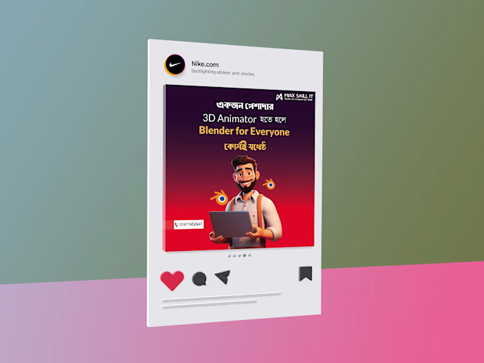 Soical media post design