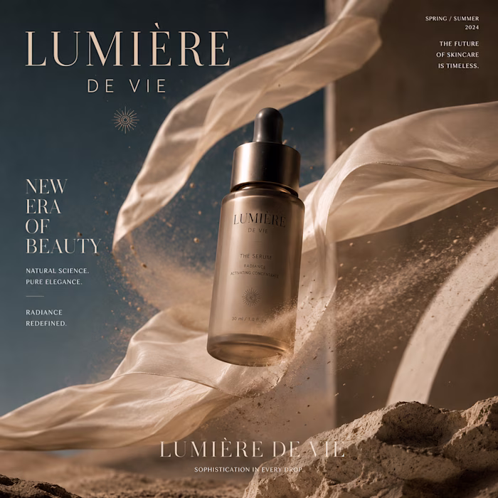 Luxury Skincare Campaign & Art