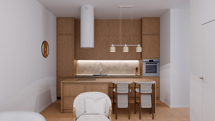 3D Interior Visualization Project 