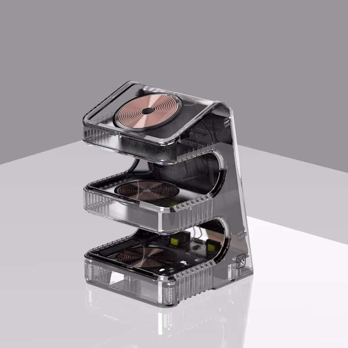 Focus Dock — 3-in-1 Wireless Charging Stand