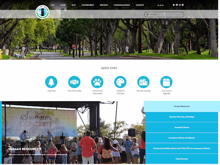 Custom Drupal Website for Local Business