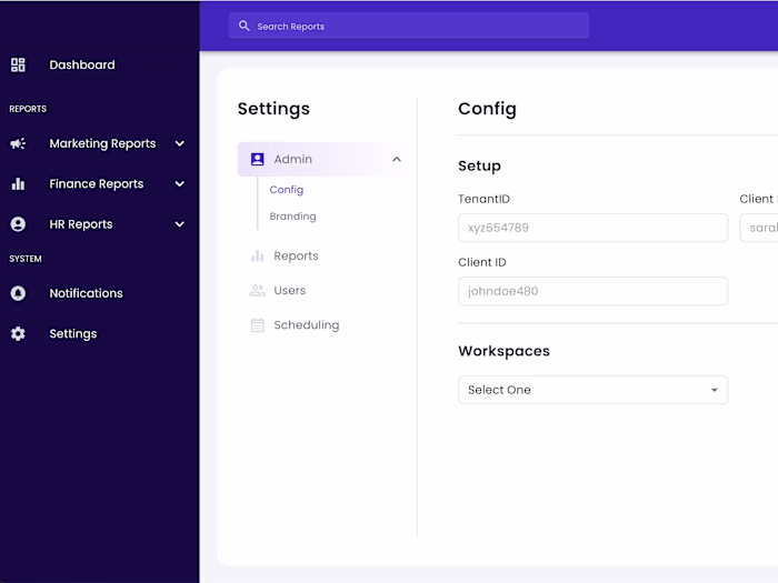 Admin Dashboard