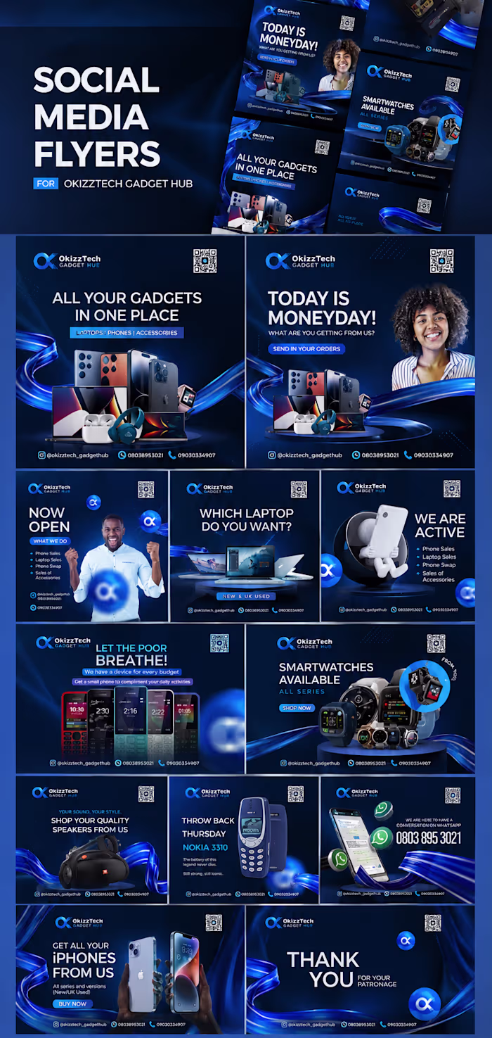 A premium social media flyer